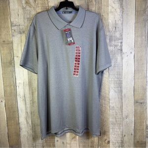 Members Mark Stretch Cotton Gray Size XL Polo Shirt